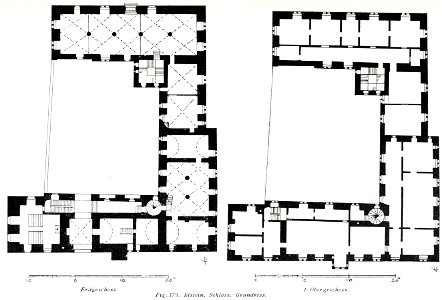 Luthmer V - 179 - Idstein Schloss Grundriss
