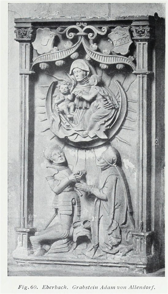 Luthmer VI-060-Eberbach Grabstein Adam von Allendorf