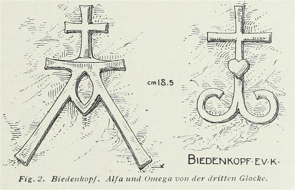 Luthmer VI-002 Biedenkopf - Alfa und Omega von der dritten Glocke