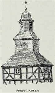 Luthmer VI-165g-Turmstudien 7 verschiedene Dachreiter-Formen-Frohnhausen