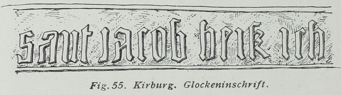 Luthmer VI-055-Kirburg Glockeninschrift
