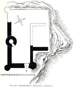 Luthmer V - 201 - Wallrabenstein Burgruine Grundriss
