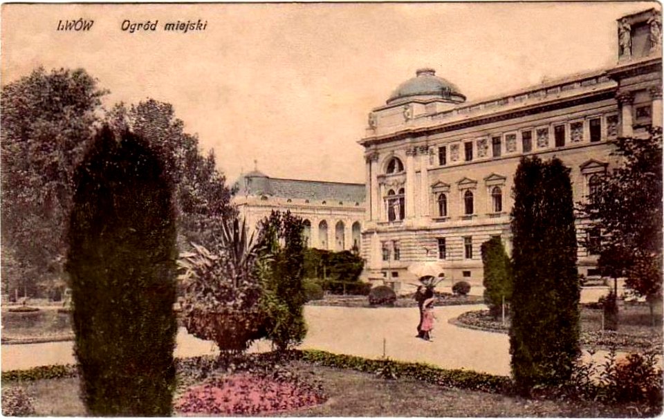 Lwów. Ogród miejski
