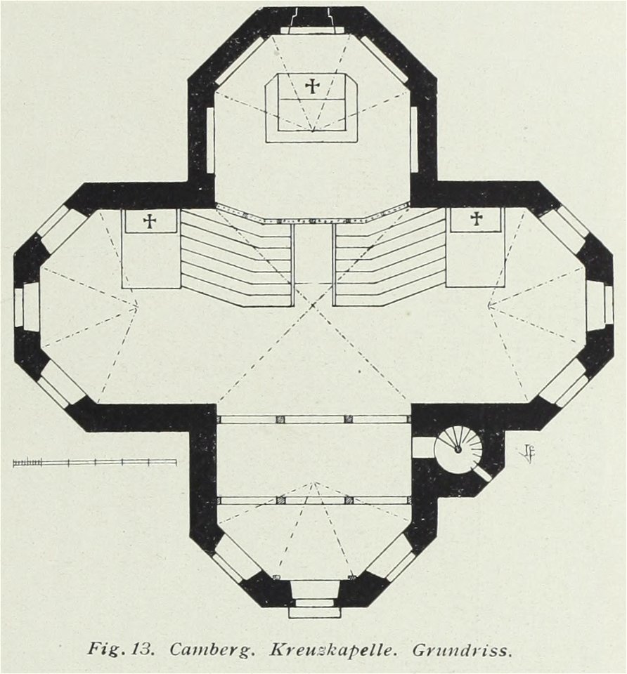 Luthmer VI-013-Camberg Kreuzkapelle Grundriss