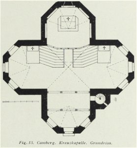 Luthmer VI-013-Camberg Kreuzkapelle Grundriss