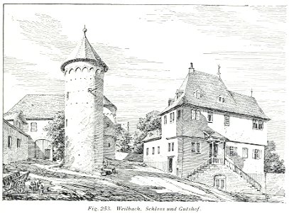 Luthmer V - 253 - Weilbach Schloss und Gutshof