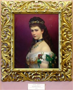 Lwowska Galeria Sztuki - Georg Raab - Portrait of the Empress Elizabeth