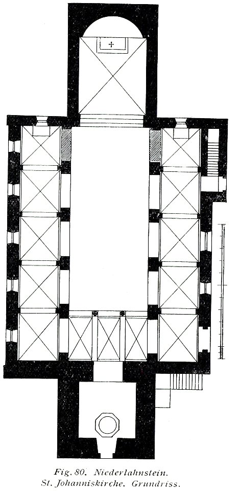 Luthmer V - 80 - Niederlahnstein St Johanneskiche Grundriss