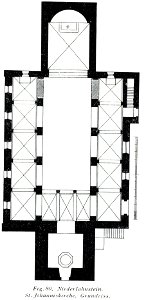 Luthmer V - 80 - Niederlahnstein St Johanneskiche Grundriss