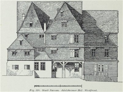 Luthmer VI-118-Stadt Nassau Adolzheimer Hof Wesrfront