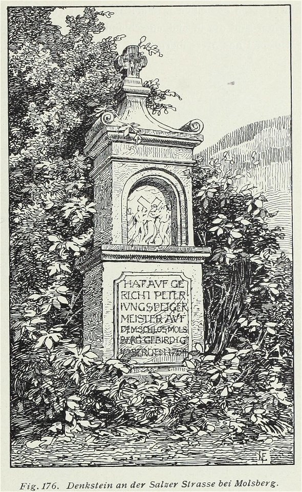 Luthmer VI-176-Denkstein an der Salzer Strasse bei Molsberg