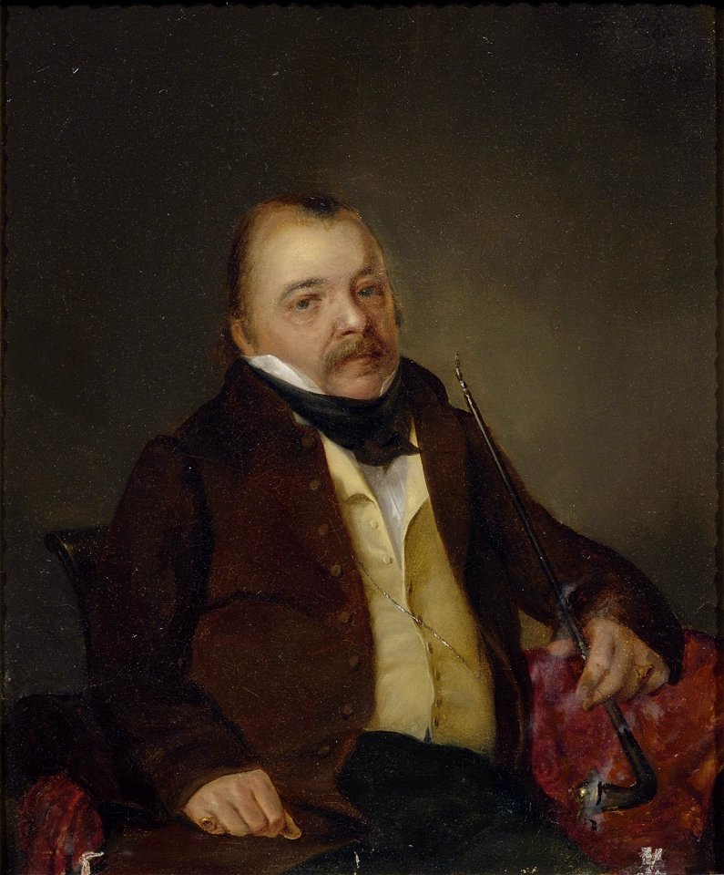 Lutzendorf Portrait des Grafen Vicrai