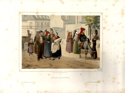 Luz - Retour du baptême - Fonds Ancely - B315556101 A MONTAUT 026