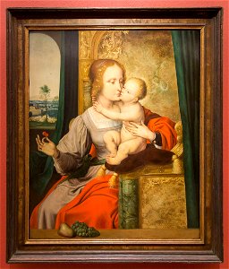 LWL Museum für Kunst und Kultur-Massys Madonna mit den Kirschen DSC7035