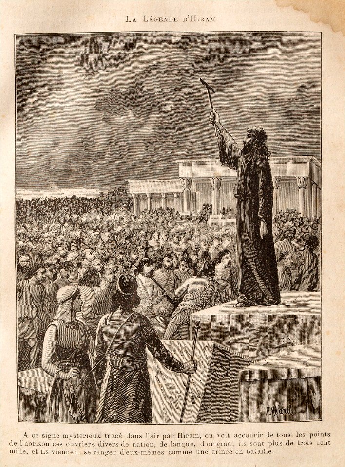 Léo Taxil-Mystères de la Franc-Maçonnerie-gravure 13