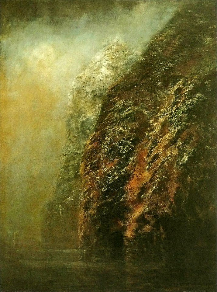 László Mednyánszky - Rivage de la rivière Dunajec
