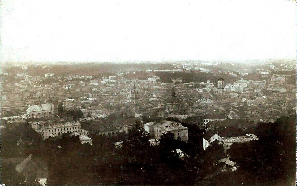 Lwów, widok z Kopca