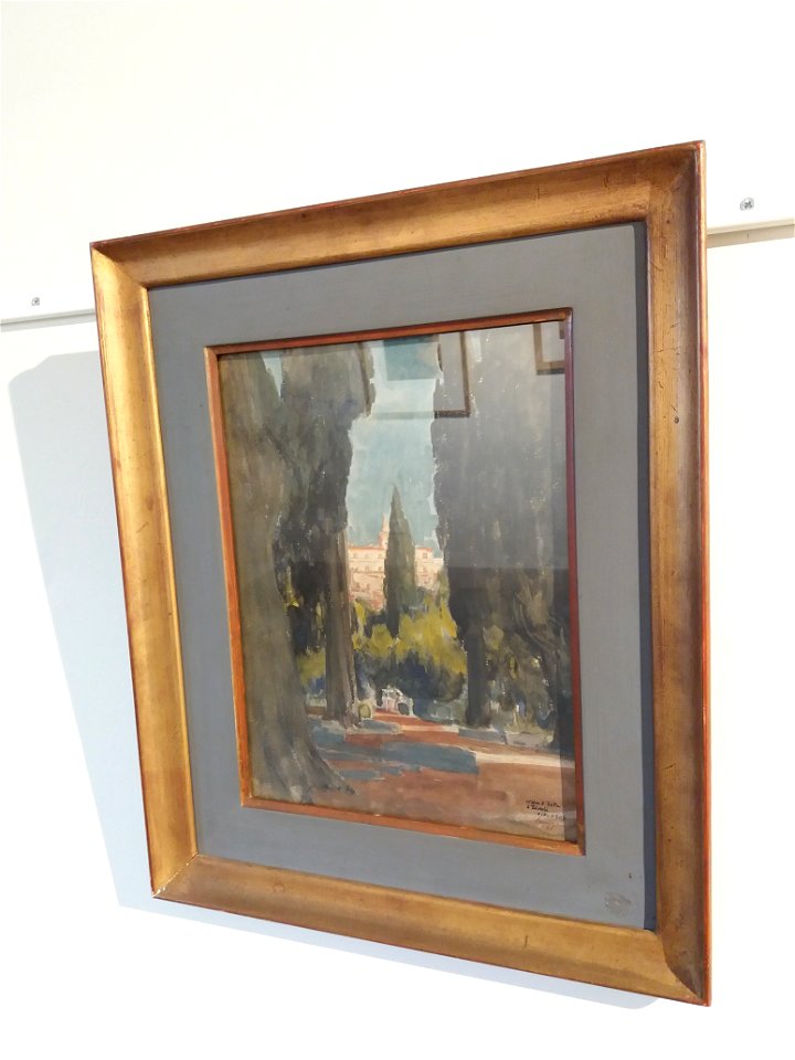 Lyon 9e - Fort de Vaise - Tony Garnier, l'œuvre libre - Villa d'Este à Tivoli, octobre 1903