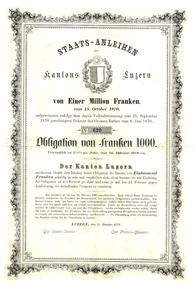 Luzern Kanton 1870