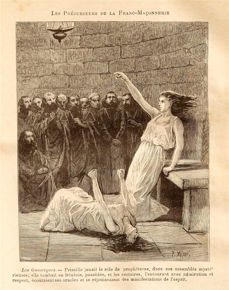 Léo Taxil-Mystères de la Franc-Maçonnerie-gravure 95
