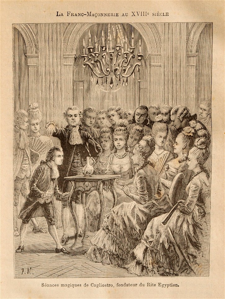 Léo Taxil-Mystères de la Franc-Maçonnerie-gravure 102