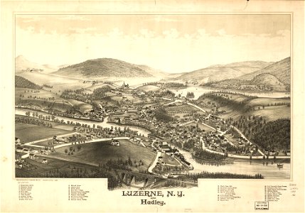 Luzerne, N.Y. and Hadley. LOC 75694792