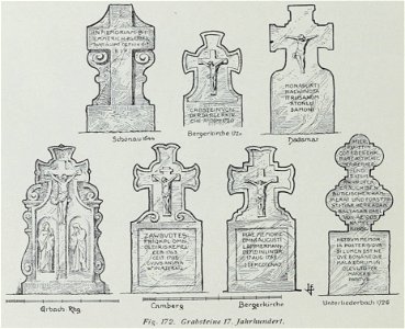 Luthmer VI-172-Grabsteine 17 Jahrhundert