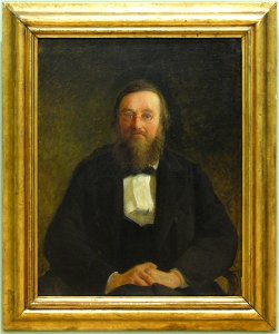 Lwowska Galeria Sztuki - Nikolay Ghe - Portrait of Historian M. Kostomarov