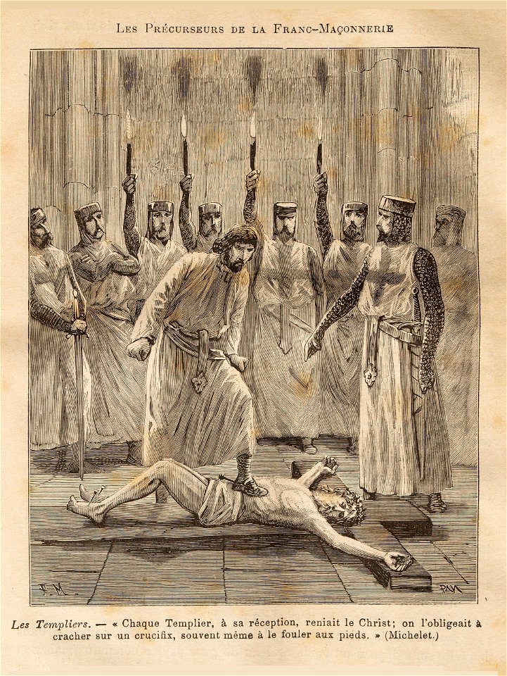Léo Taxil-Mystères de la Franc-Maçonnerie-gravure 97