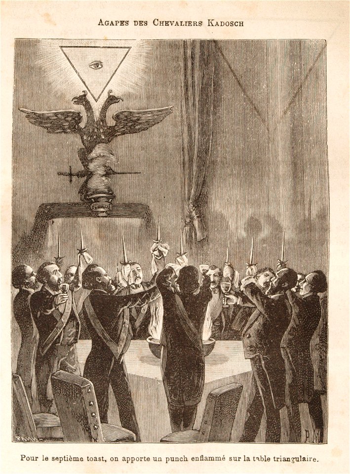 Léo Taxil-Mystères de la Franc-Maçonnerie-gravure 55