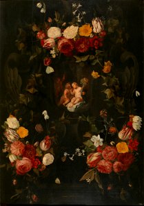 Carstian luikx-guirnalda con tres amores-prado