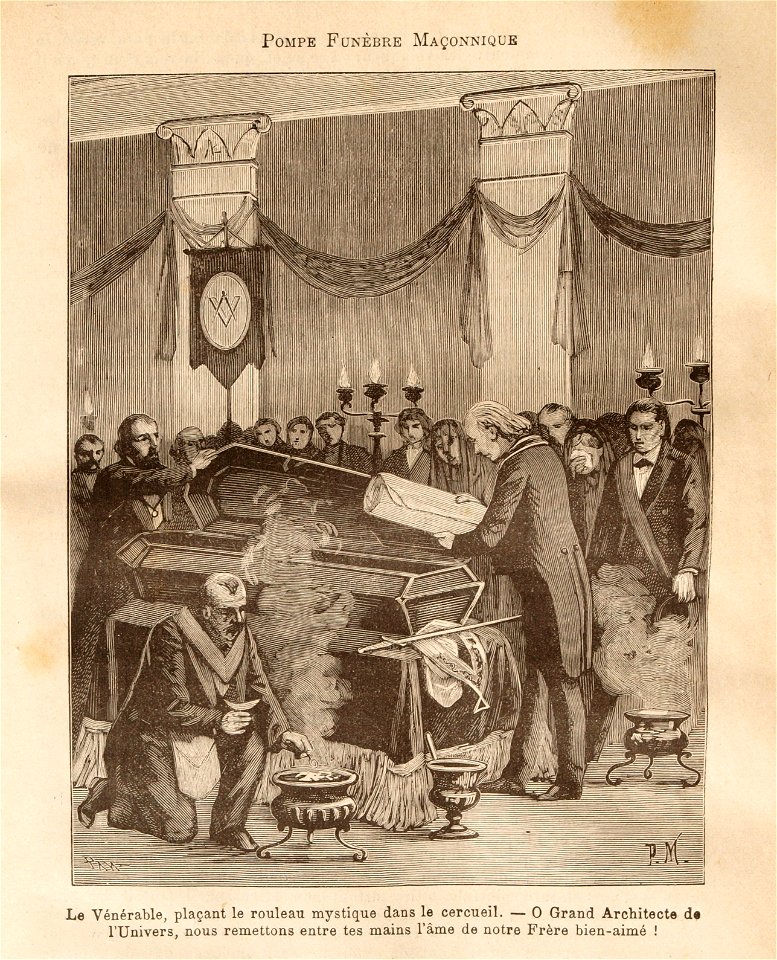 Léo Taxil-Mystères de la Franc-Maçonnerie-gravure 89