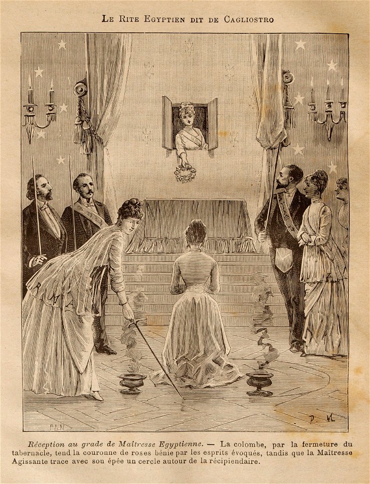 Léo Taxil-Mystères de la Franc-Maçonnerie-gravure 93