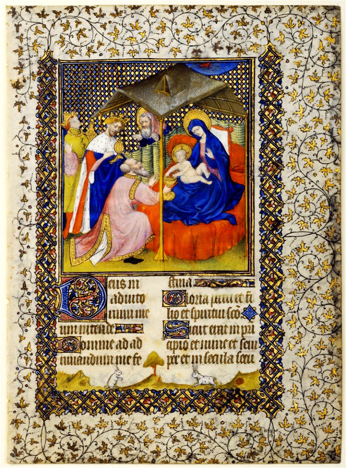 Luçon Master, Adoration of the Magi, ca. 1405