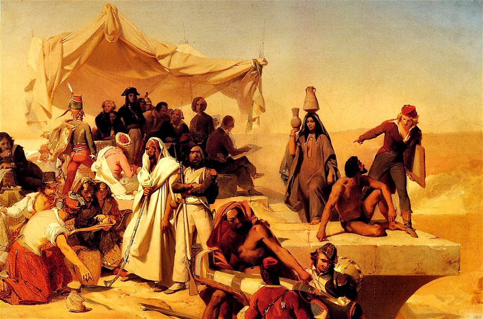 Léon Cogniet - L'Expédition d'Egypte