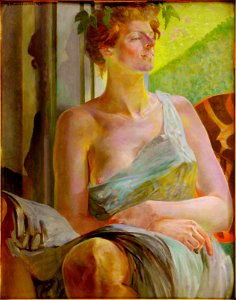 Lwowska Galeria Sztuki - Jacek Malczewski - Bacchante (Portrait of Maria Bal)