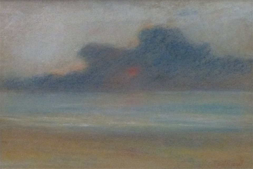 Léon Spilliaert (1900) - Marine, zonsondergang