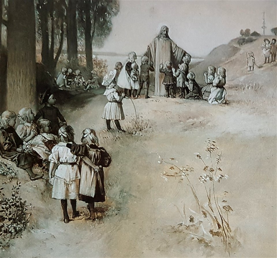 Låten barnen komma x Julius Kronberg