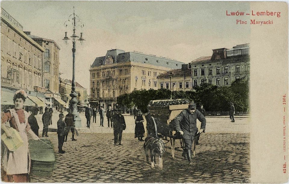 Lwów-Lemberg. Plac Maryacki
