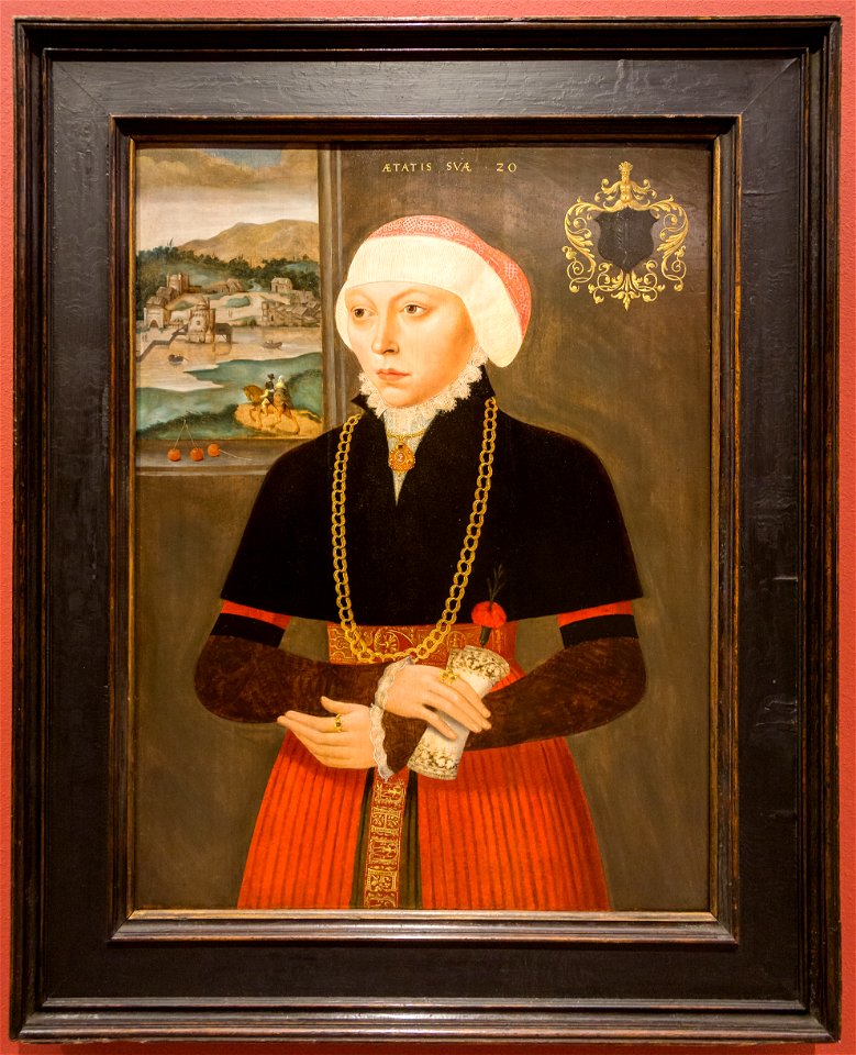LWL Museum für Kunst und Kultur-Ludger tom Ring II-Portät einer Dame am Fenster DSC7020