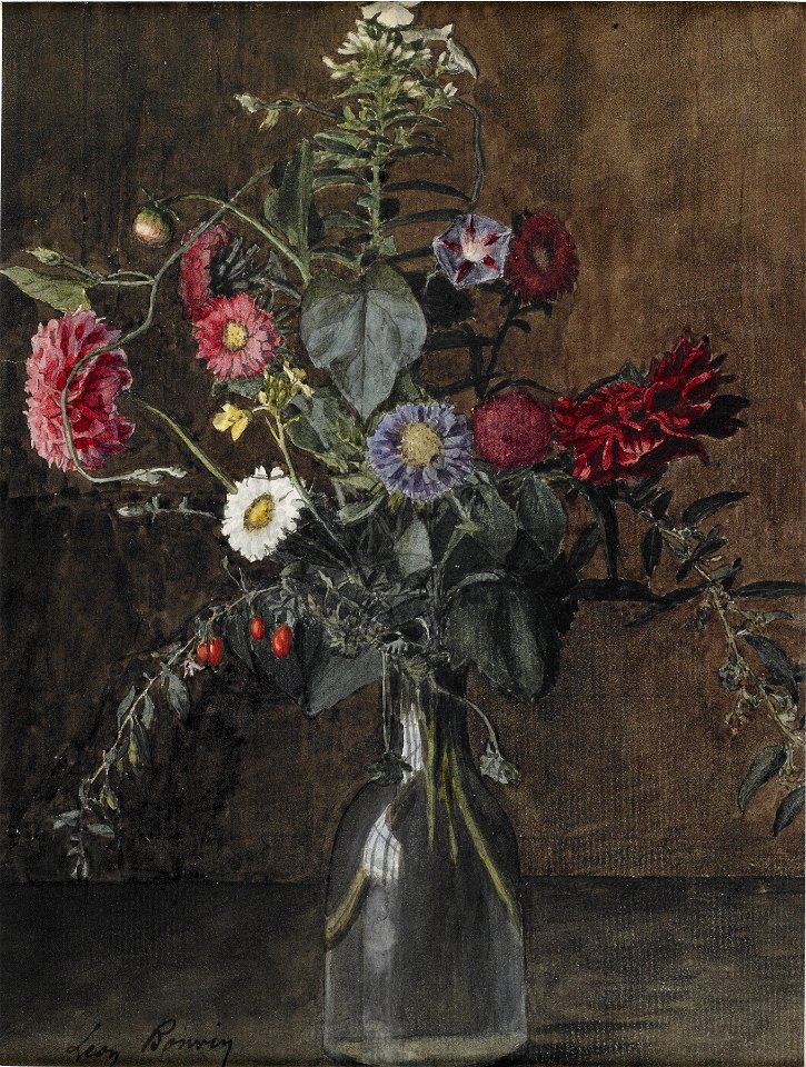Léon Bonvin - Vase of Flowers - Walters 371523
