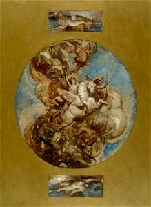 Léon Bonnat - Esquisse pour le salon des Arts à l'Hôtel de Ville de Paris , La glorification de l'Art - PPP3896 - Musée des Beaux-Arts de la ville de Paris