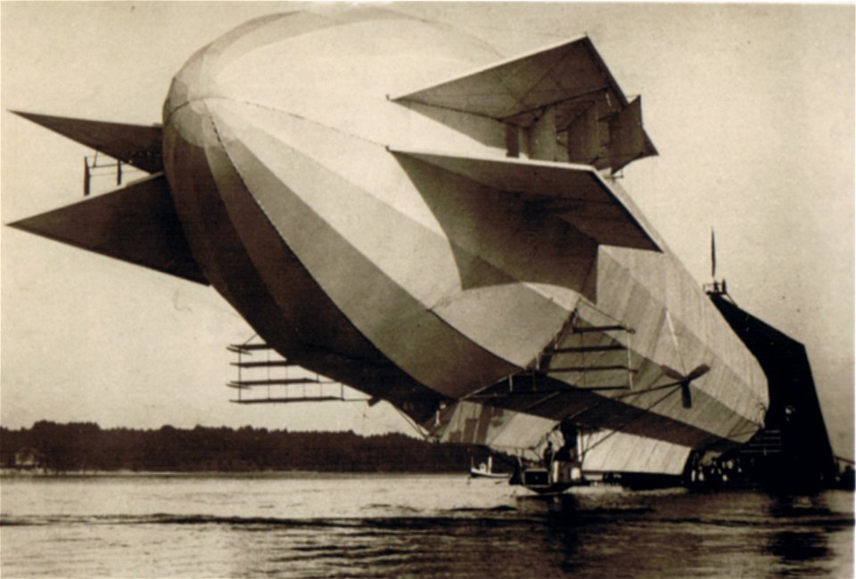 LZ 3 (Z 1) Hinten 1906