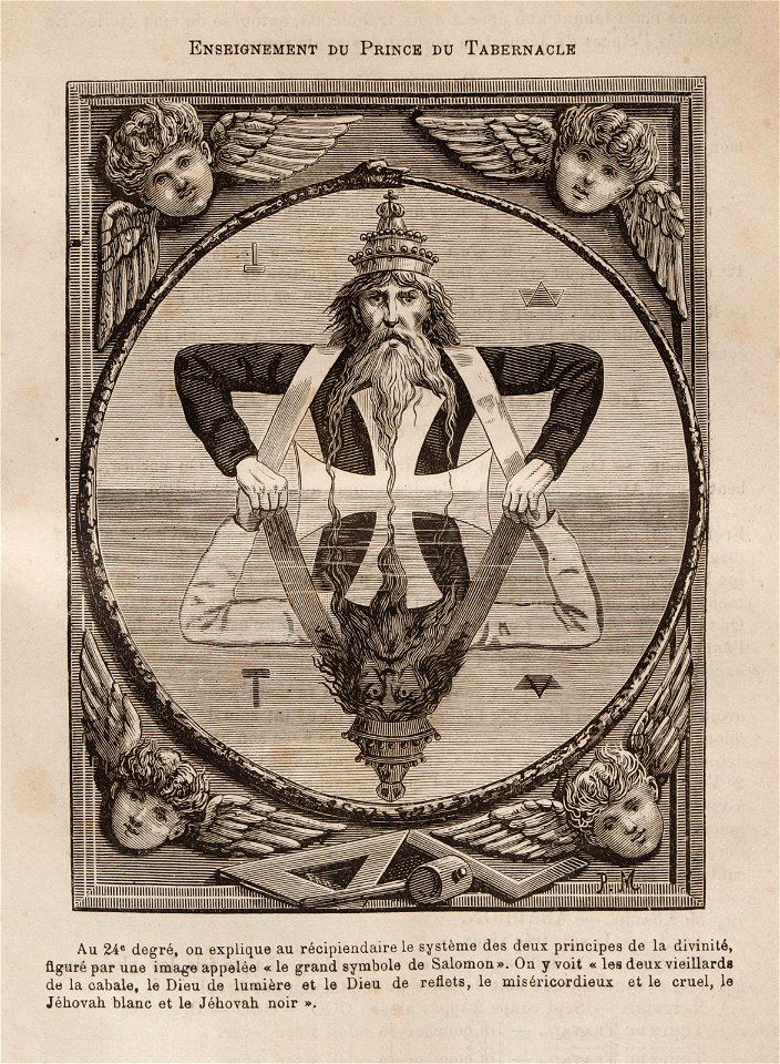 Léo Taxil-Mystères de la Franc-Maçonnerie-gravure 46