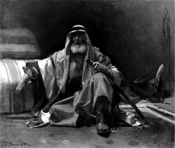 Léon Bonnat - An Arab Sheik - Walters 37173 (2)