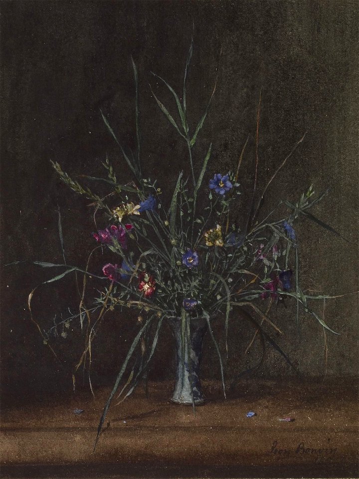 Léon Bonvin - Vase of Wild Flowers - Walters 371669 (2)