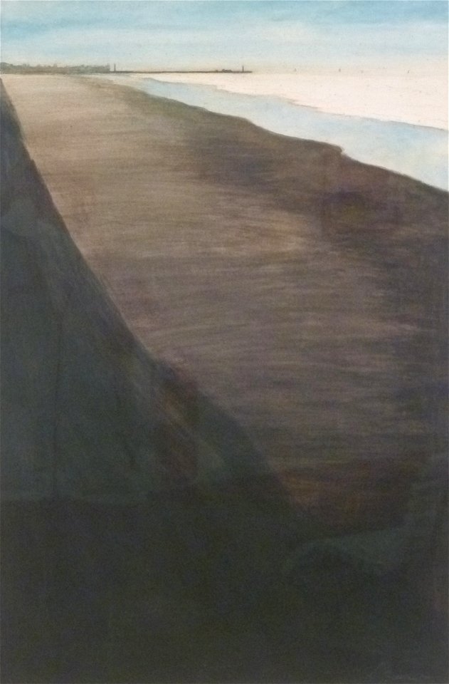 Léon Spilliaert (1908) - Strand gezien vanuit Bredene