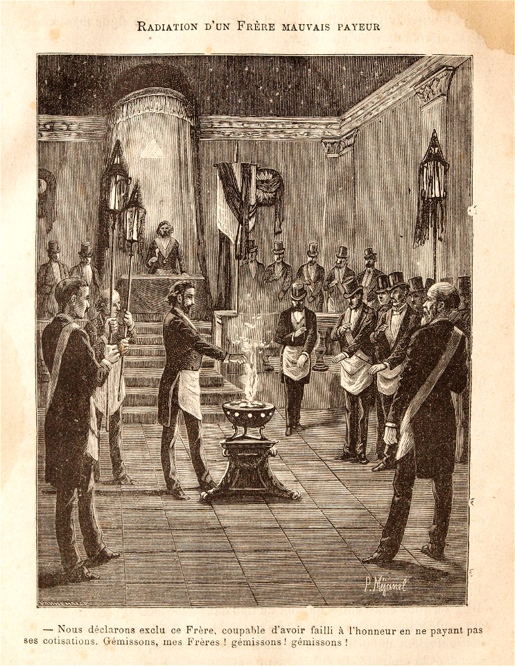 Léo Taxil-Mystères de la Franc-Maçonnerie-gravure 07