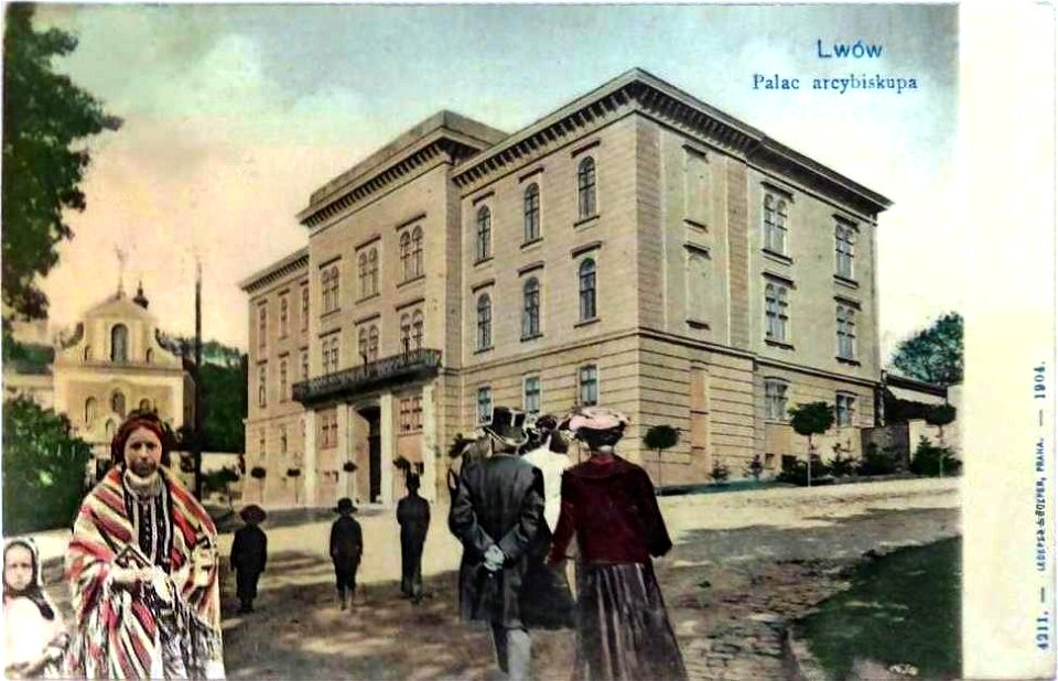 Lwów. Palac arcybiskupa