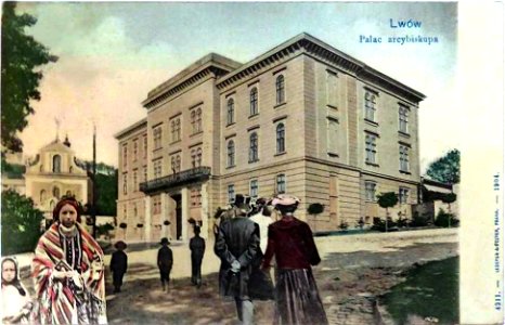 Lwów. Palac arcybiskupa